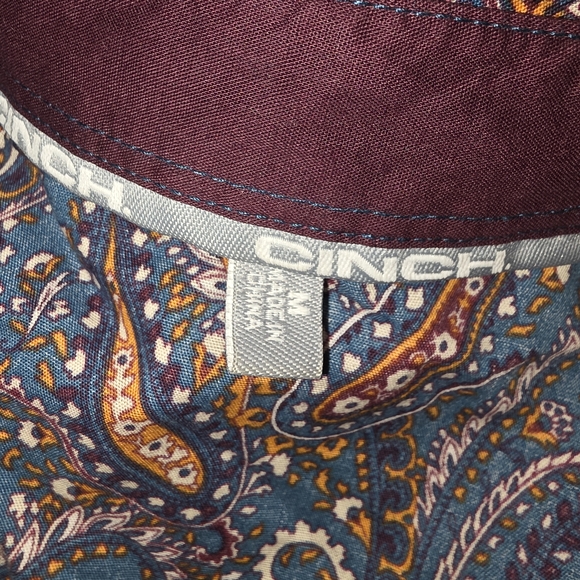 Womens Cinch Button Up Top - Picture 7 of 8